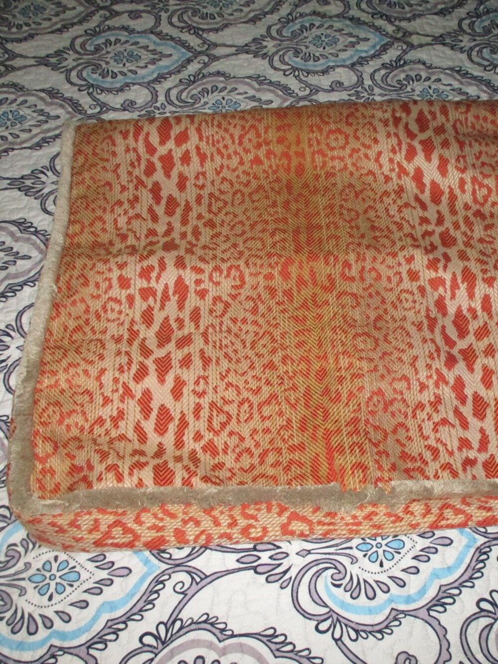 Rose Tree Durham European Sham Animal Print Fringe